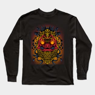 daruma doll anger Long Sleeve T-Shirt